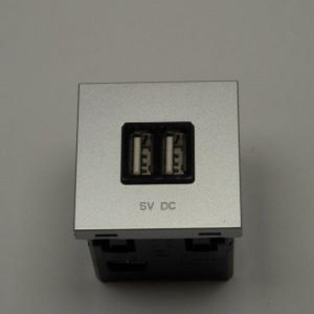 TOMA CARGADOR USB 2X700MA 2 MOD ZENIT