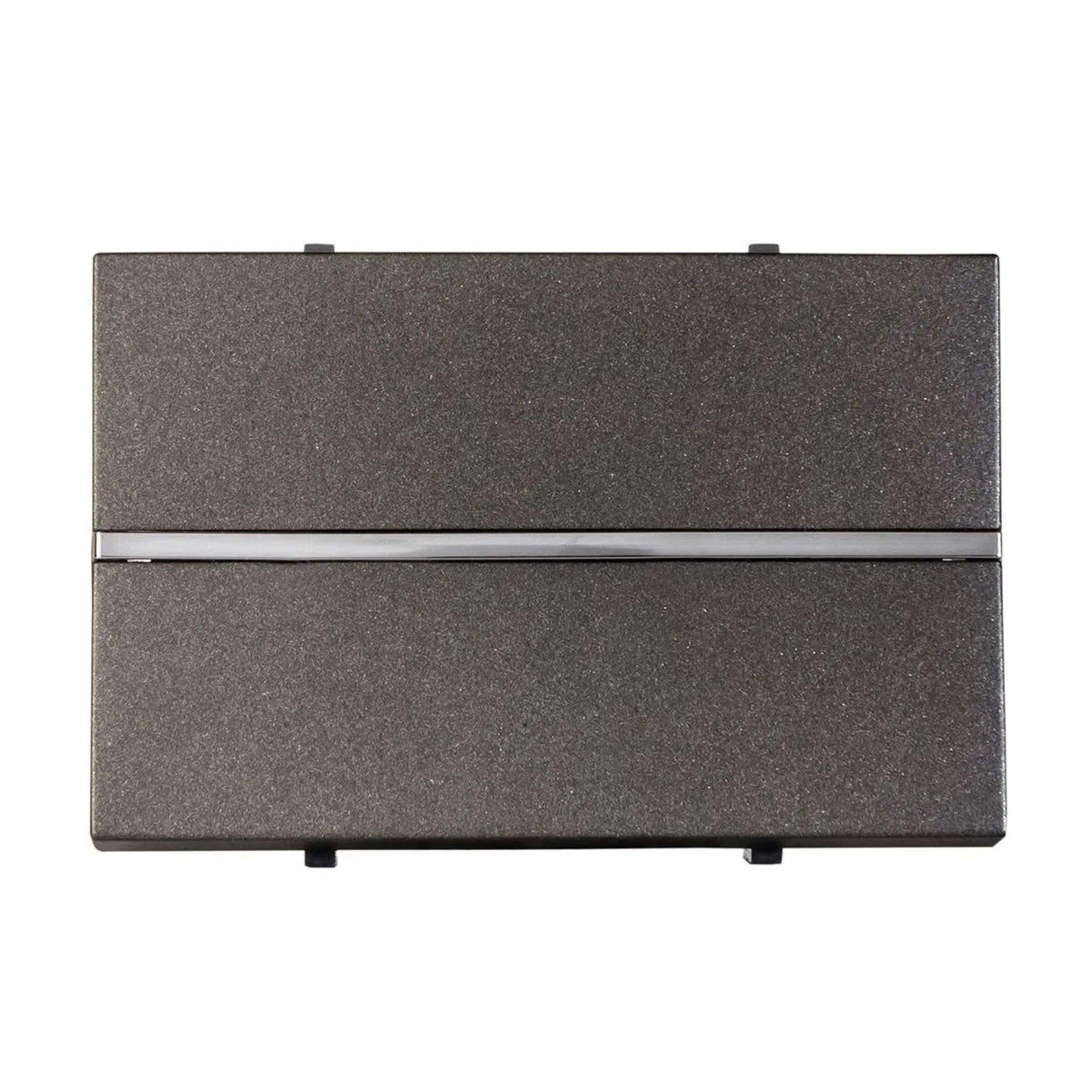 APAGADOR SENCILLO ESTEVEZ ZENIT 3 MÓDULOS ANTRACITA