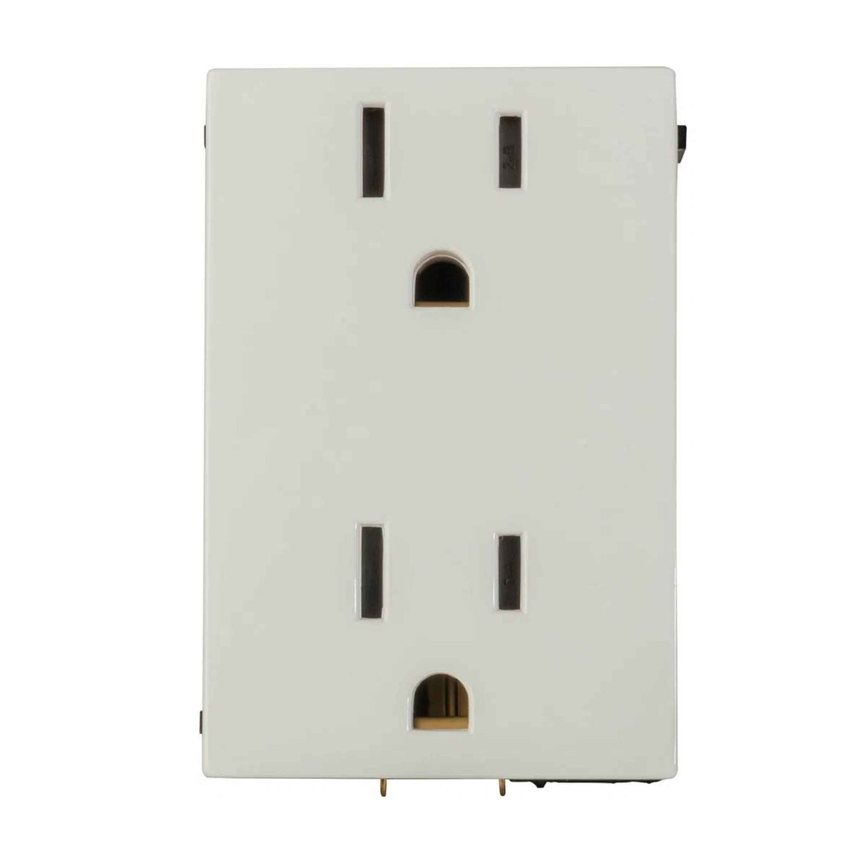 CONTACTO DÚPLEX ESTEVEZ ZENIT 2 POLOS CON TIERRA 3 MÓDULOS BLANCO