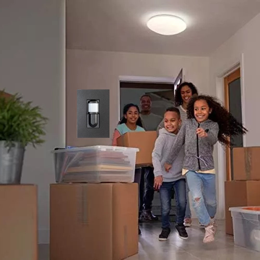 DETECTOR DE PRESENCIA 180 ANTRACITA C/PLACA ANTRACITA NISSEN ZENIT