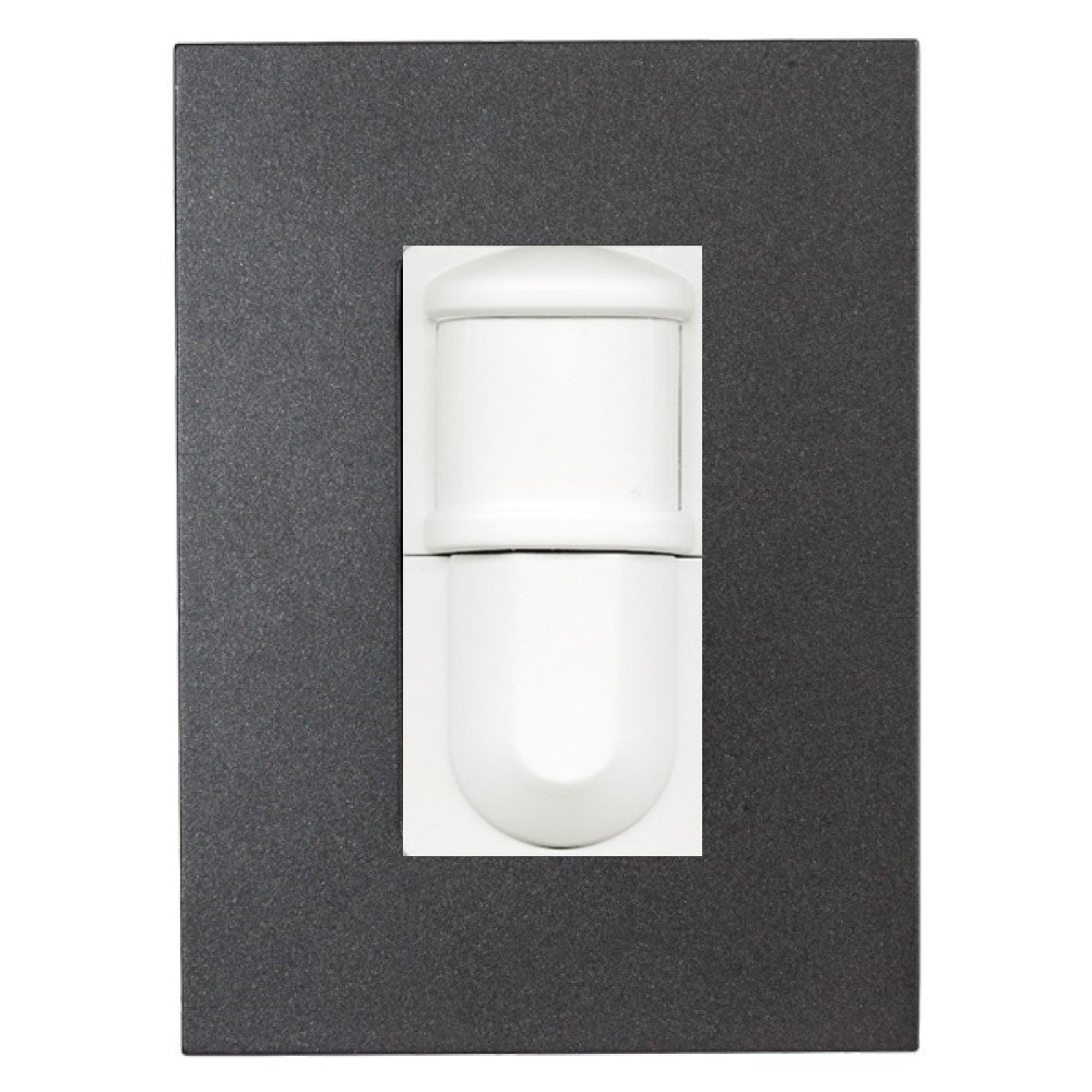 DETECTOR DE PRESENCIA 180 1,000W C/ PLACA ZENIT ANTRACITA N2341-AN