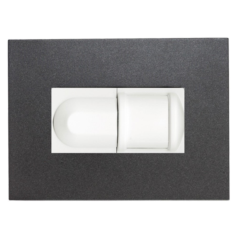 DETECTOR DE PRESENCIA 180 1,000W C/ PLACA ZENIT ANTRACITA N2341-AN