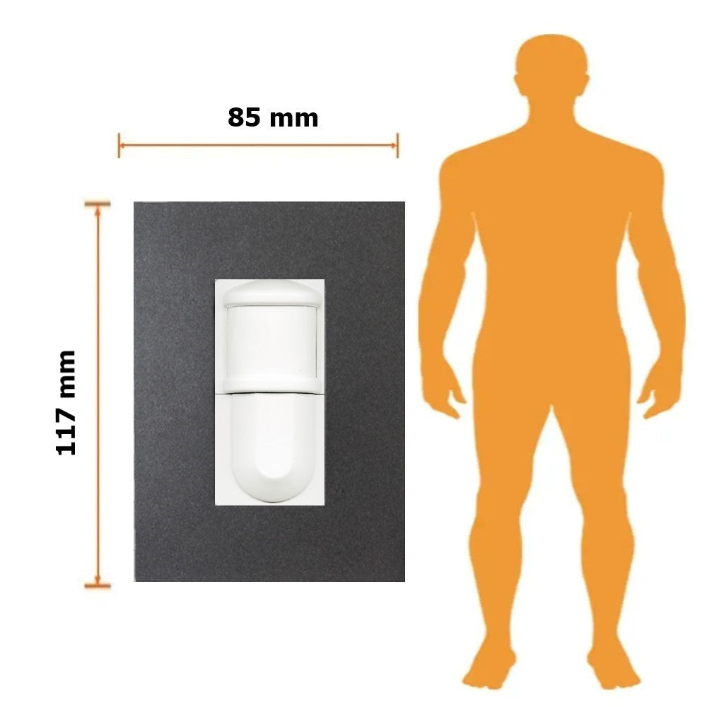 DETECTOR DE PRESENCIA 180 1,000W C/ PLACA ZENIT ANTRACITA N2341-AN