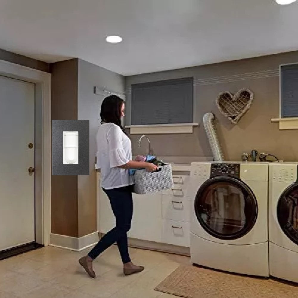 DETECTOR DE PRESENCIA 180 1,000W C/ PLACA ZENIT ANTRACITA N2341-AN