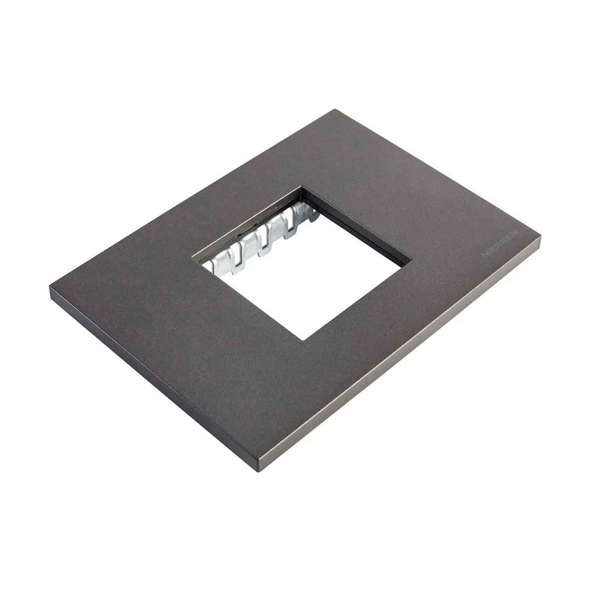 PLACA ESTEVEZ ZENIT 2 MÓDULOS ANTRACITA