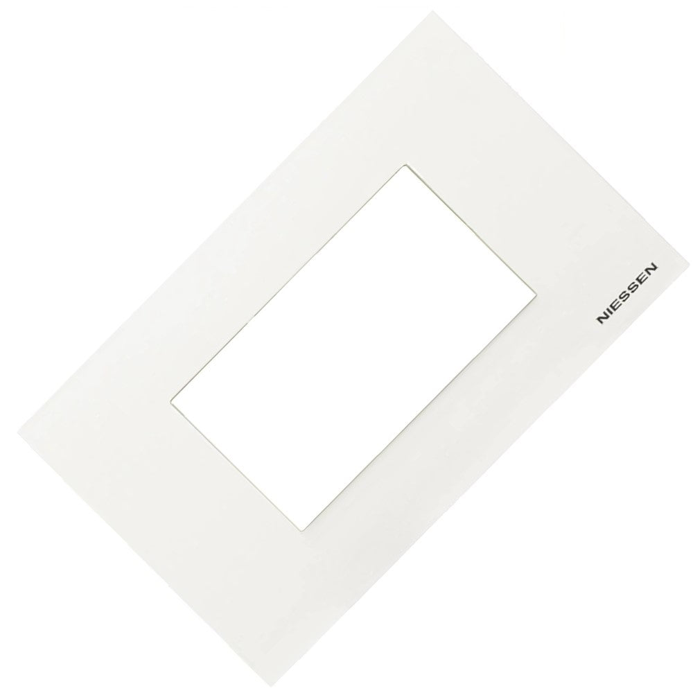 PLACA 3 MOD. BASICA BLANCA N2473.1-BL ZENIT NIESSEN