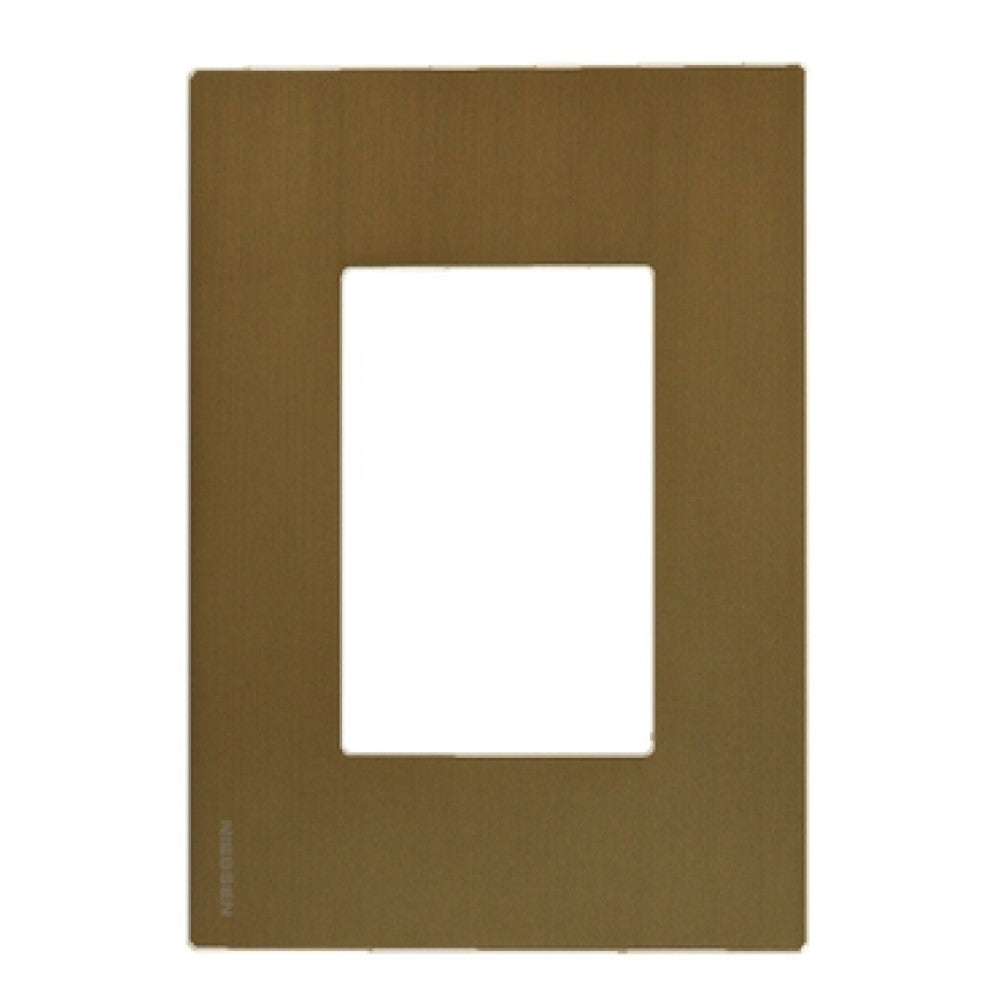 PLACA ZENIT 3 MODULOS BRONCE