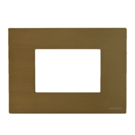 PLACA ZENIT 3 MODULOS BRONCE