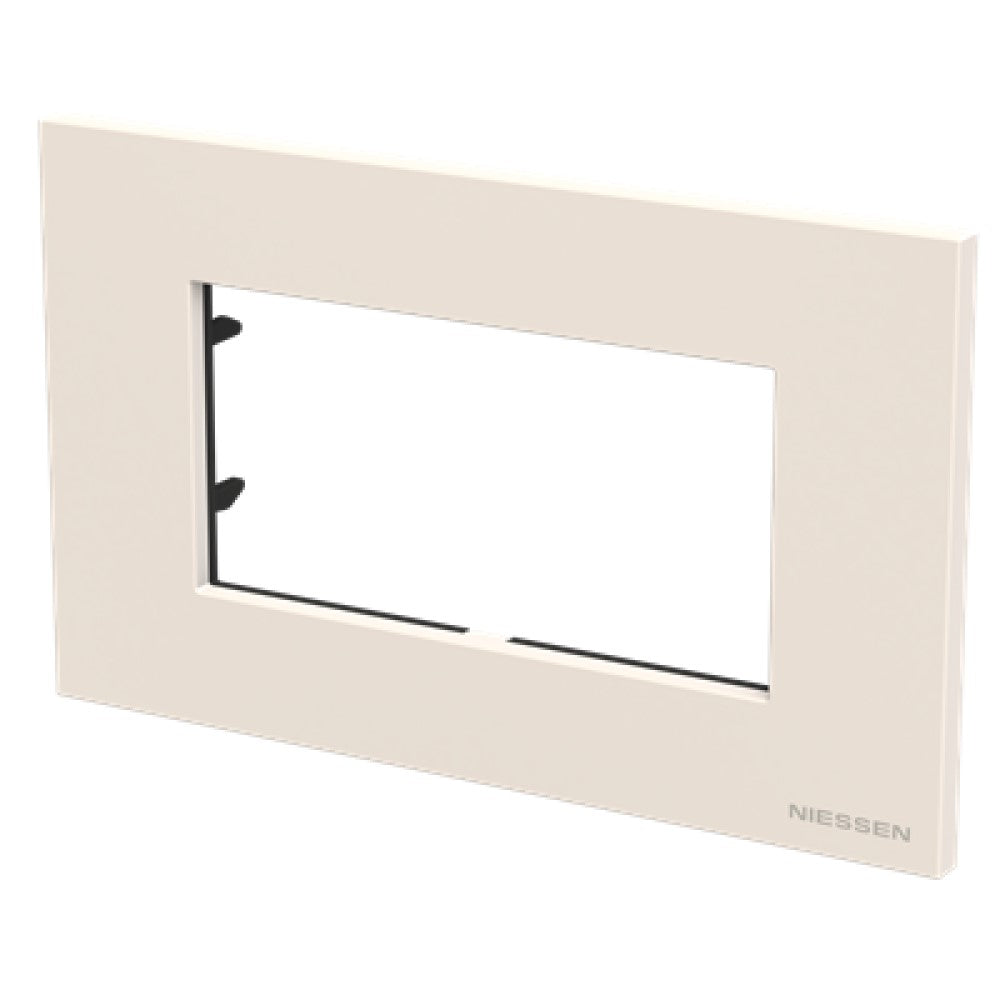 PLACA ESTEVEZ ZENIT 4 MÓDULOS BLANCO