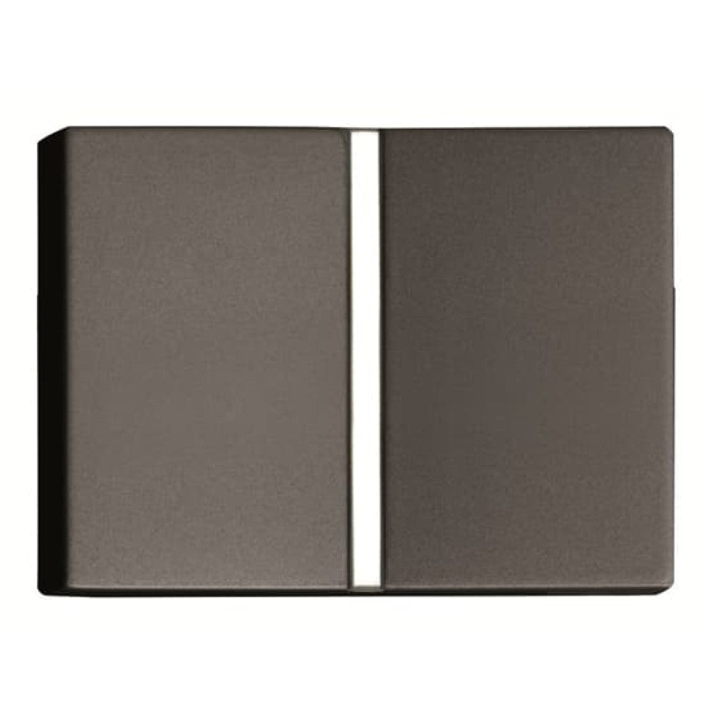 APAGADOR 4 VÍAS ESTEVEZ ZENIT 1.5 MÓDULOS ANTRACITA