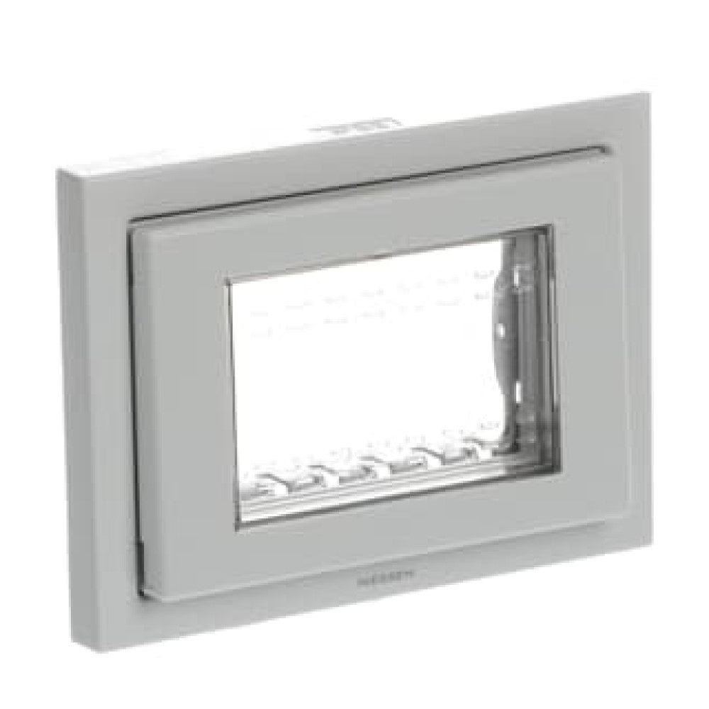 PLACA ESTEVEZ ZENIT PARA INTEMPERIE 3 MÓDULOS GRIS IP55