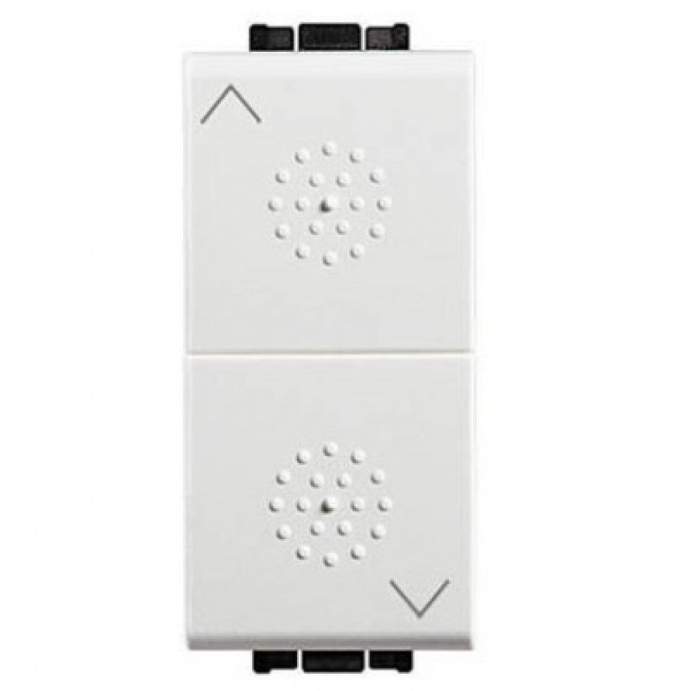 CONMUTADOR C/DOBLE TECLA 1 MOD. 16A/127-220V. N4027