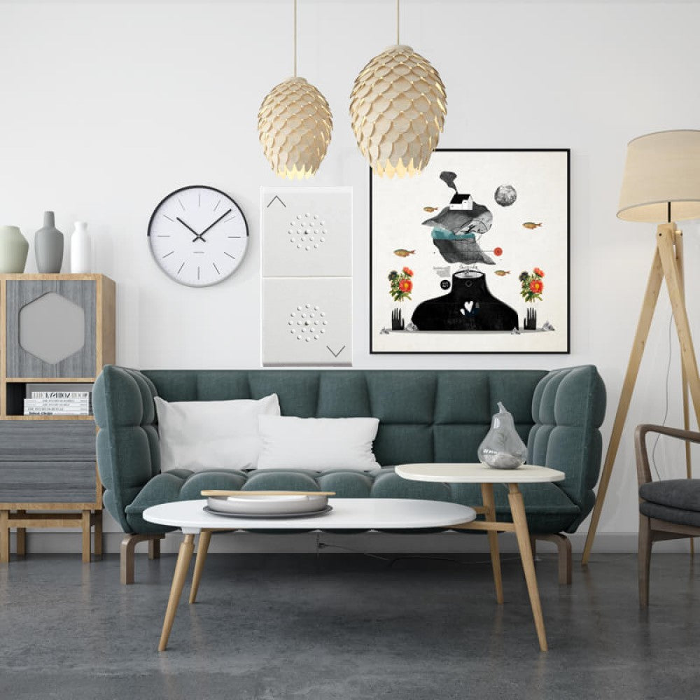 CONMUTADOR C/DOBLE TECLA 1 MOD. 16A/127-220V. N4027