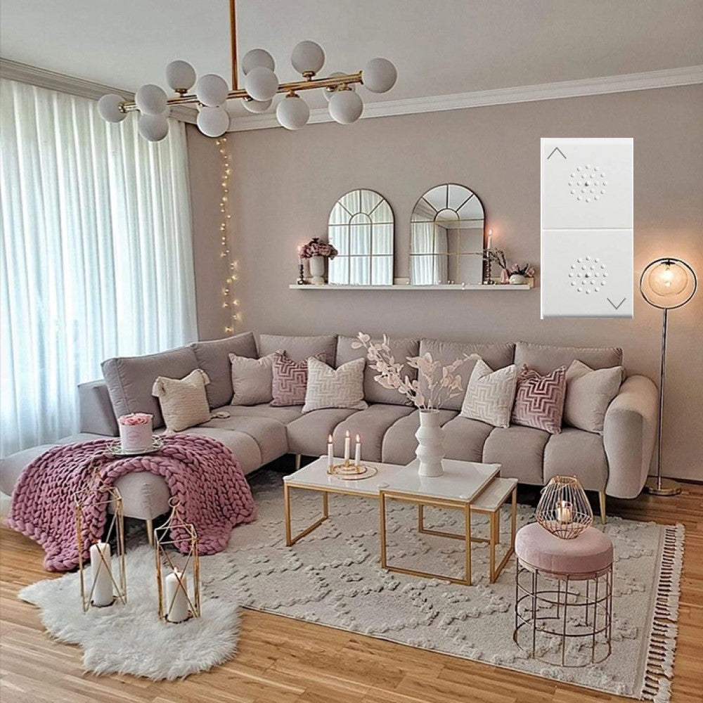 CONMUTADOR C/DOBLE TECLA 1 MOD. 16A/127-220V. N4027