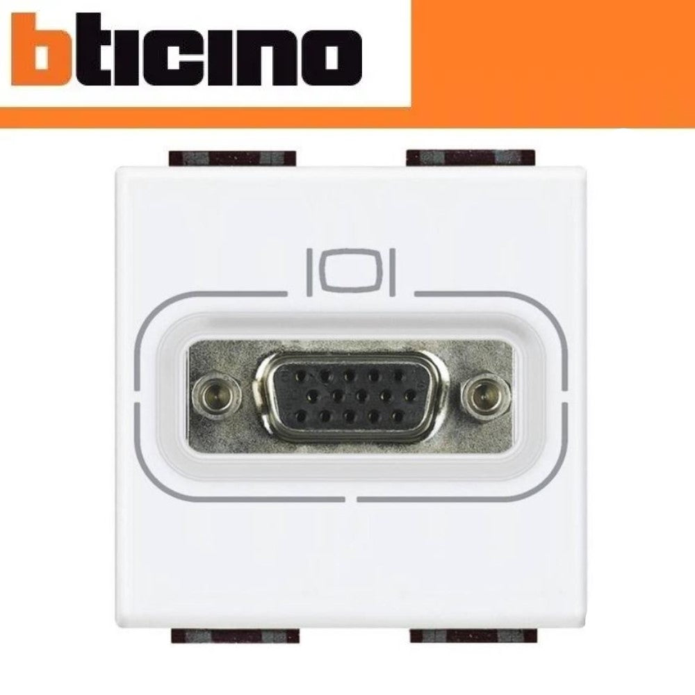CONECTOR HD15 (VGA) 2 MODULOS N4282 LIVING Y LIGHT