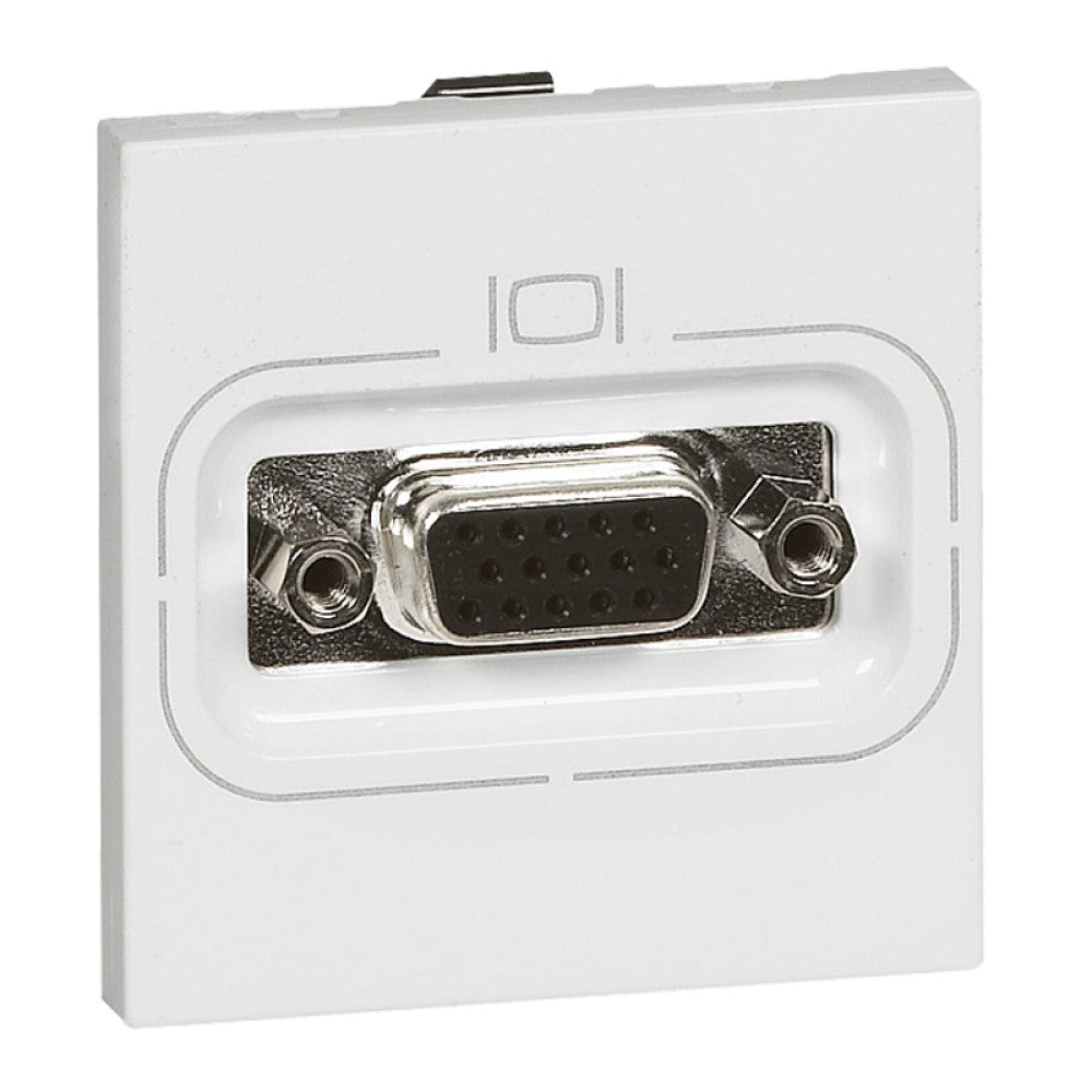 CONECTOR HD15 (VGA) 2 MODULOS N4282 LIVING Y LIGHT