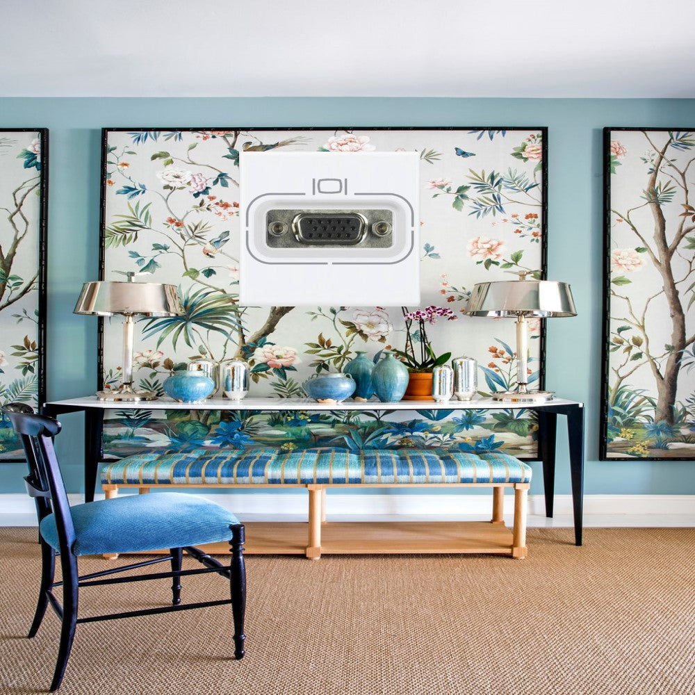 CONECTOR HD15 (VGA) 2 MODULOS N4282 LIVING Y LIGHT