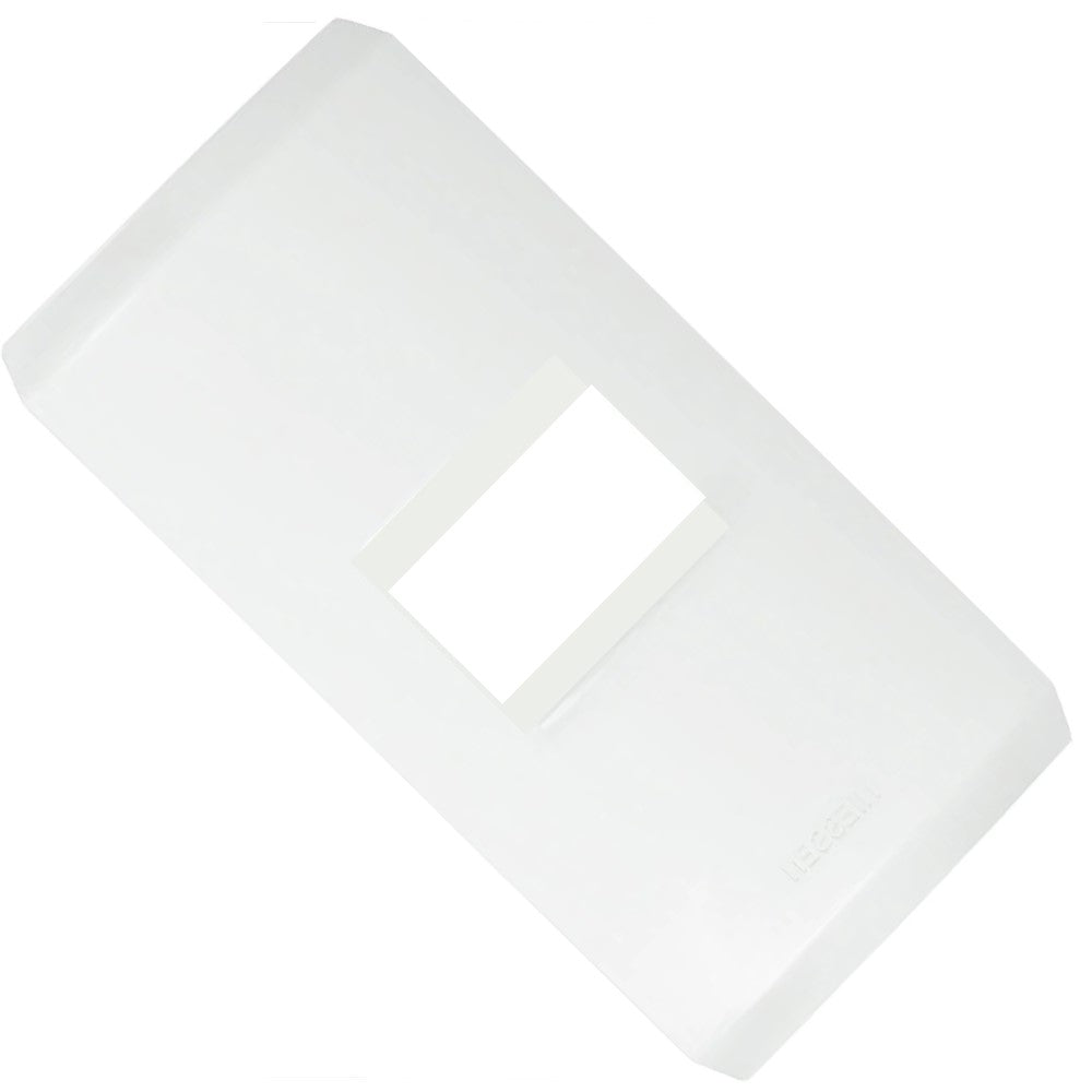 PLACA 1 VENTANA BLANCO POLAR N4371-BP STEP NIESSEN ***HAE2025***