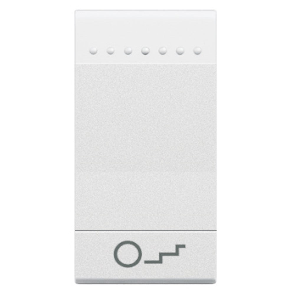 CUBRETECLA SIMBOLO LUZ ESCALERA 1 MOD. N4915BN LIVING Y LIGHT