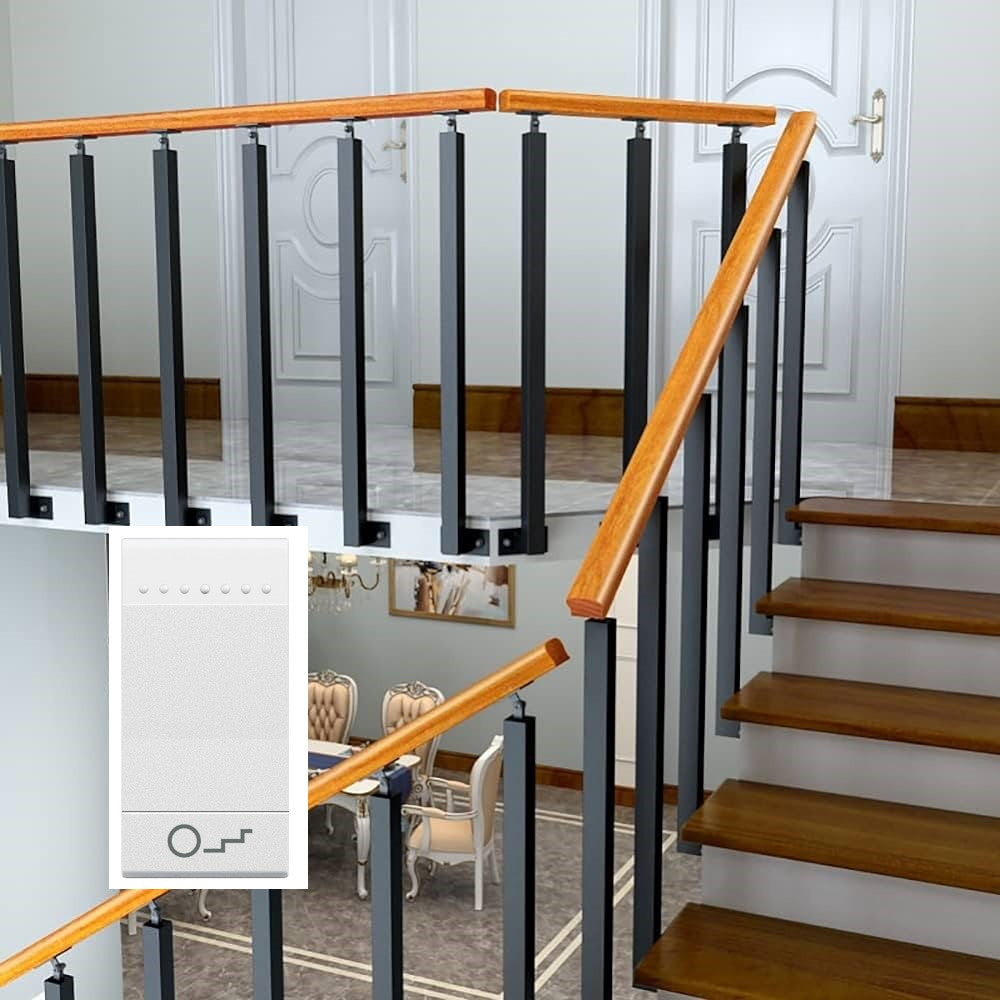 CUBRETECLA SIMBOLO LUZ ESCALERA 1 MOD. N4915BN LIVING Y LIGHT