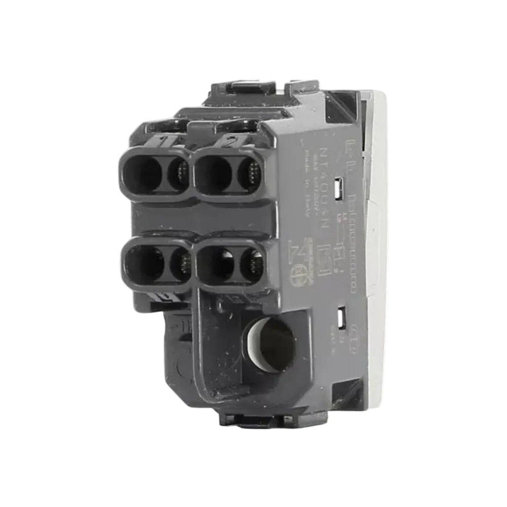 INTERRUPTOR DE CUATRO VIAS 1 MOD. 16AX 127/220V NT4004N LIVING Y LIGHT