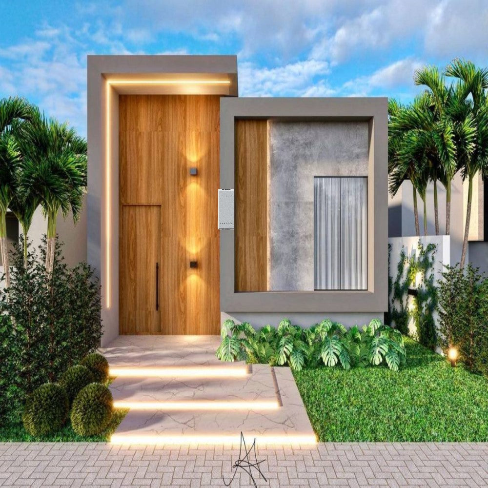 PULSADOR 1 MOD. 10AX 127-277V. NT4005N LIVING Y LIGHT