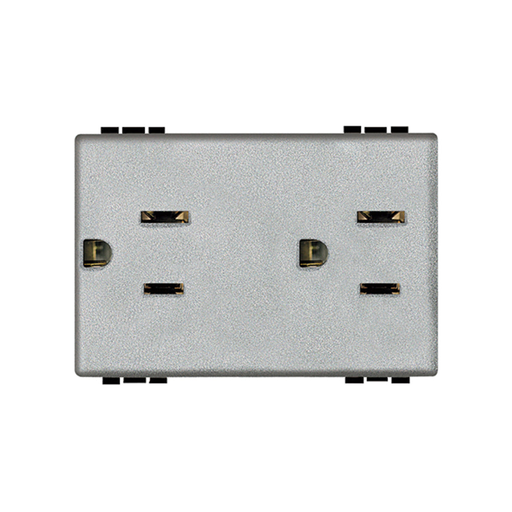 TOMACORRIENTE DUPLEX 2P+T 3 MOD. 15A/127-277V. NT4188