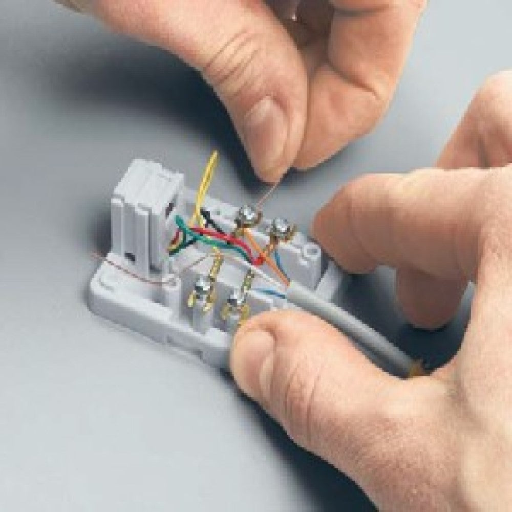 TOMA DE TELEFONO 4 HILOS 1 MOD. NT4258/11N