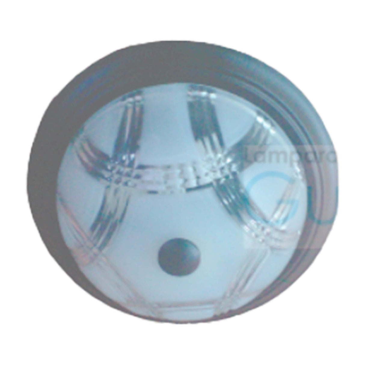 PLAFON HEXAGONO BLANCO 2 LUCES SIN FOCO MCA GUZMAN