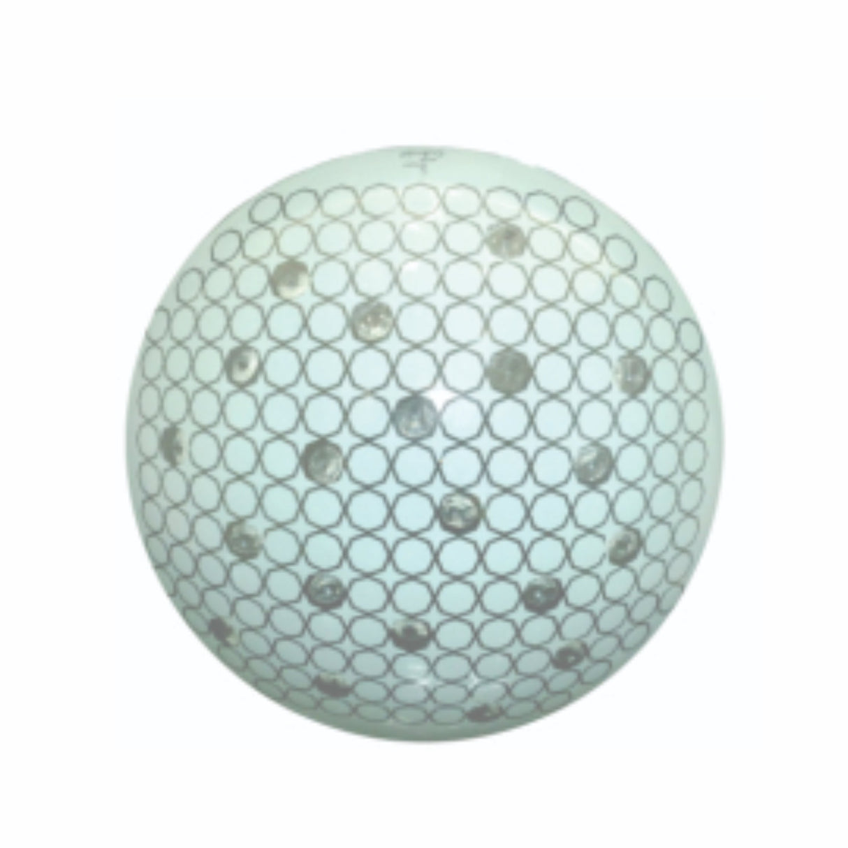 PLAFON P-74 3 UÑAS PANAL CON LED 24W TRITONO MCA GUZMAN