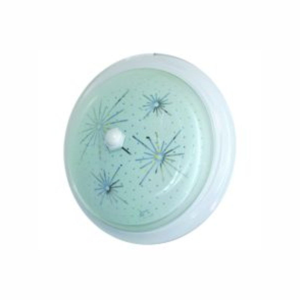 PLAFON BASE CHICA DESTELLOS CON LED TRITONO 12W MCA GUZMAN