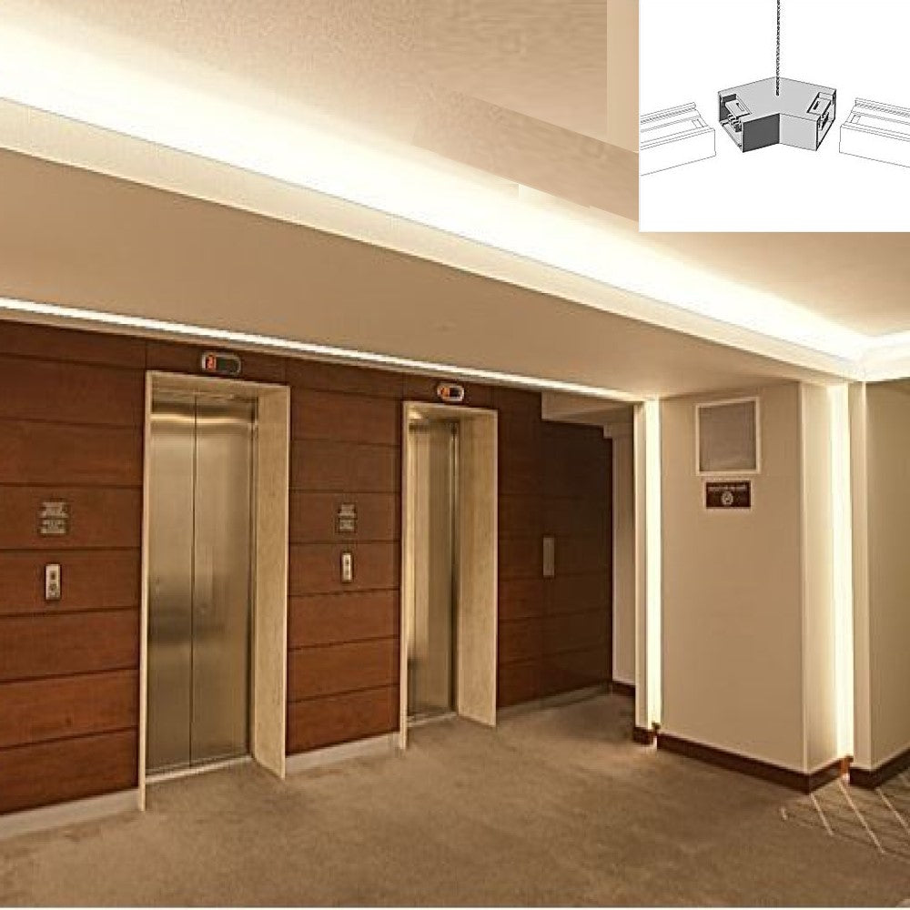 CONECTOR 135 BL FLAT COLOR NEGRO MCA ELECTROMAG