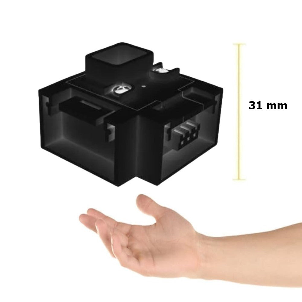 CONECTOR 90 ALUMINIO VERTICAL TERM CIEGA BL FLAT MCA ELECTROMAG