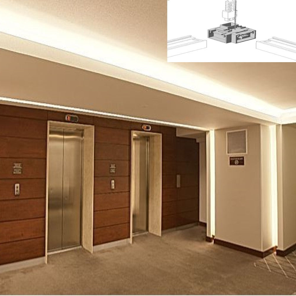 CONECTOR 90 ALUMINIO VERTICAL TERM CIEGA BL FLAT MCA ELECTROMAG