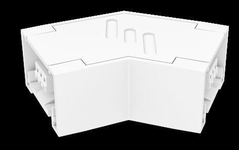 CONECTOR 60 ALIMENTACION VERTICAL TERMINACION CIEGA BLANCO ELECTROMAG