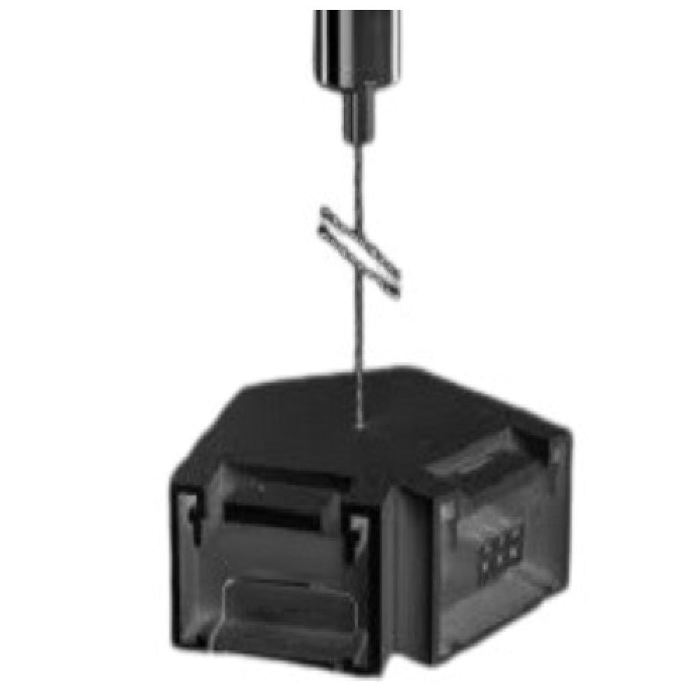 CONECTOR 60 ALUMINIO VERTICAL TERM CIEGA BL FLAT MCA ELECTROMAG