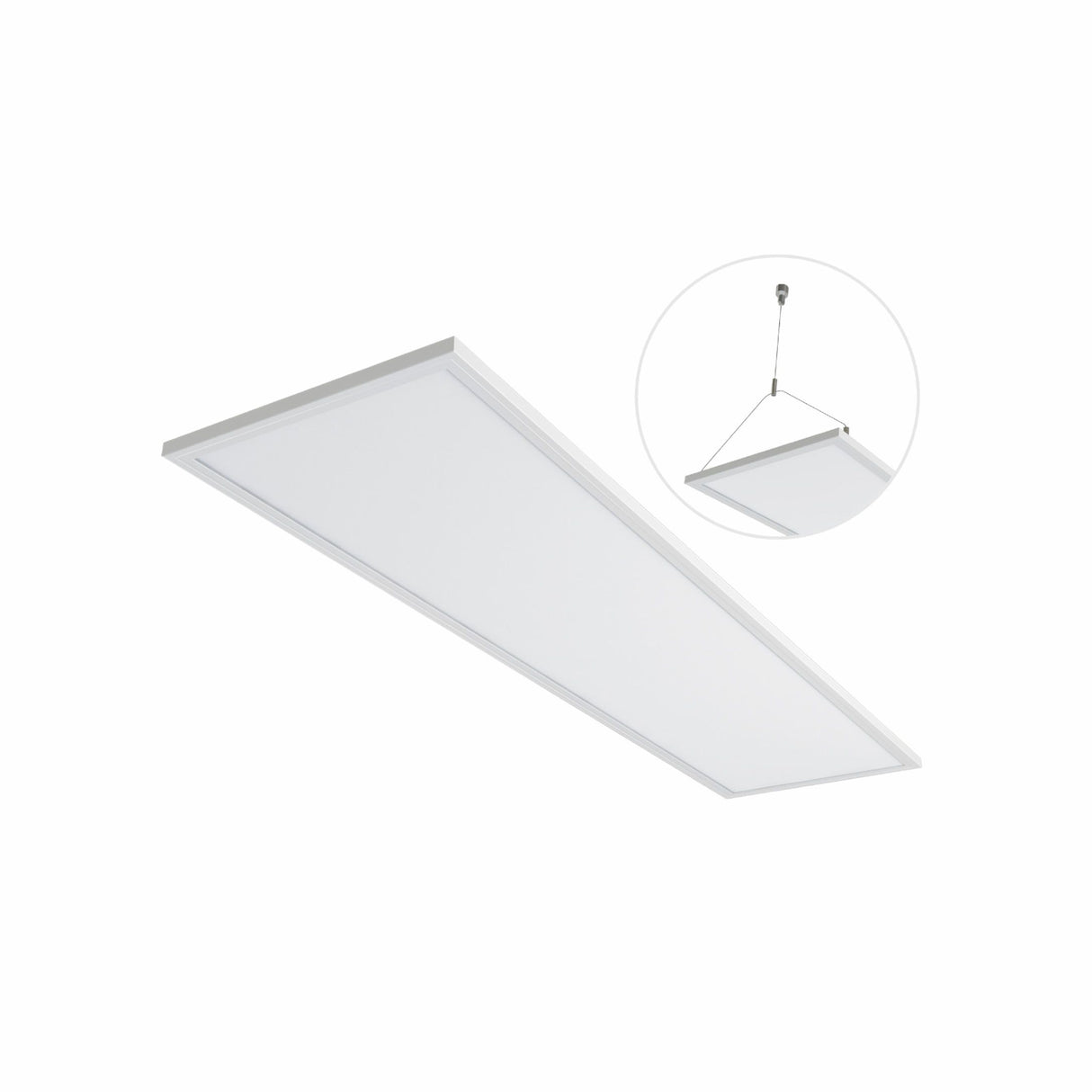 KIT DE SUSPENSION 30X120MM. PARA SERIE PANEL LED ELECTROMAG