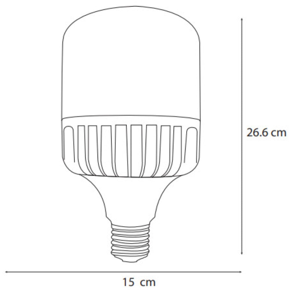 TOLEDO HIGH WATTAGE 100W T140 E39 6500K 100-277V LM9000 25000HRS *** OFRECER LED06/100W ***
