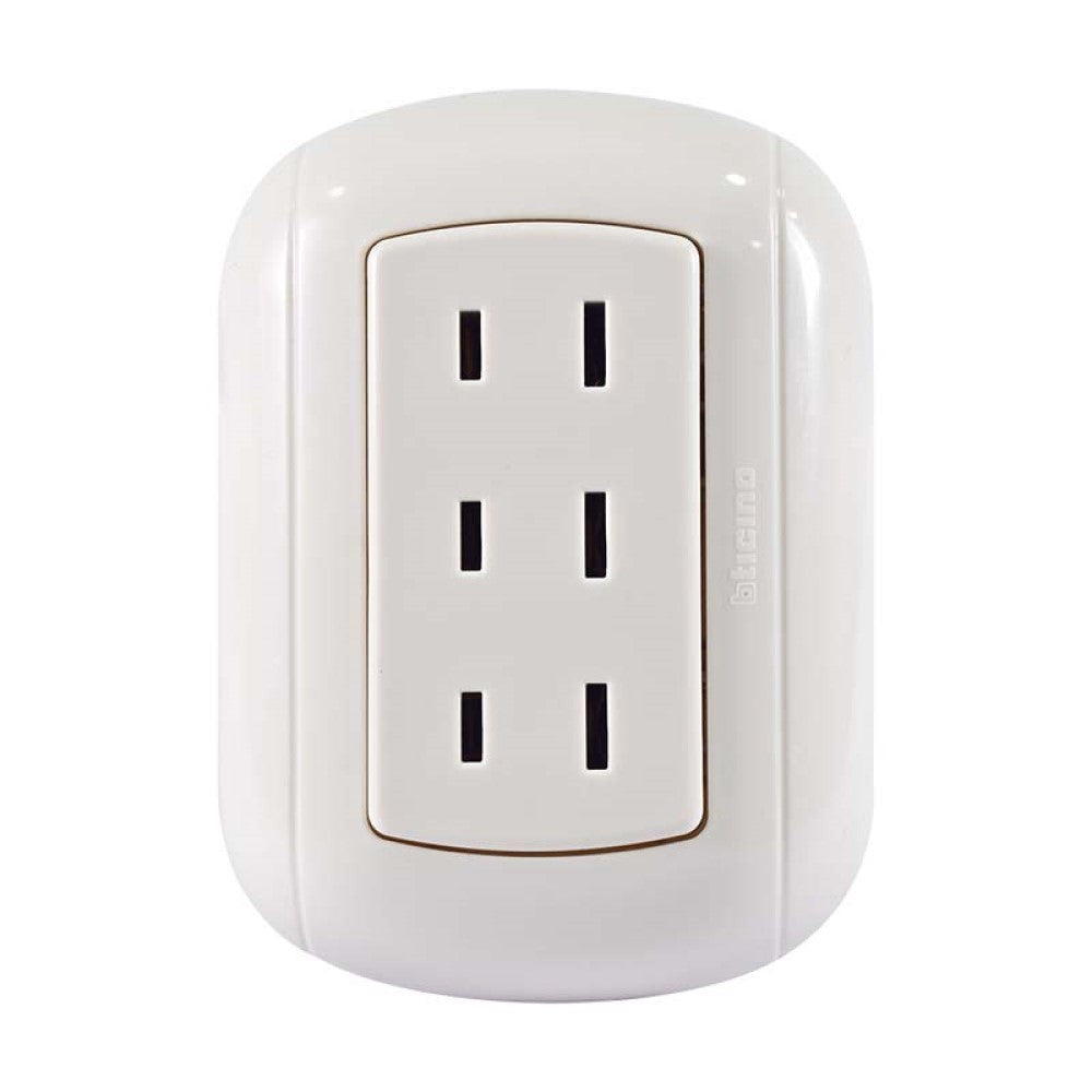 TOMACORRIENTE TRIPLEX 2P