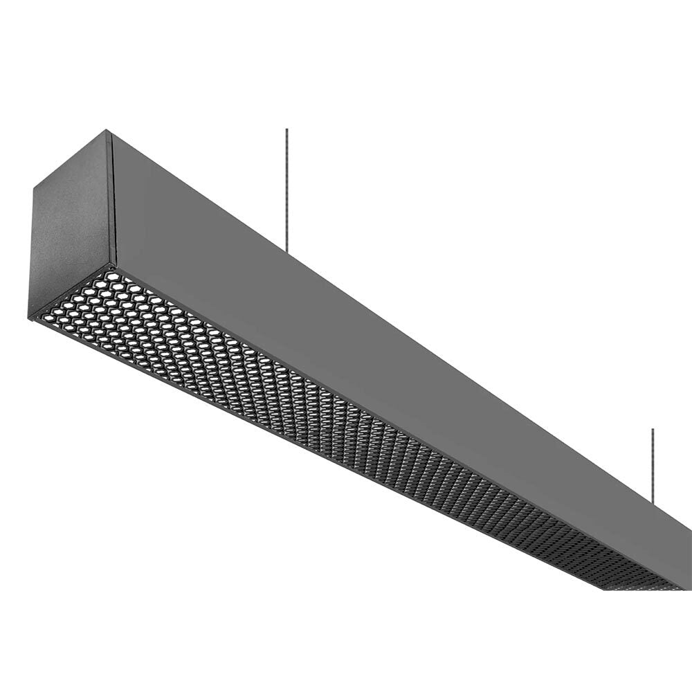 LUM. SUSP. NEGRO LED 40W 120G 127V IP20