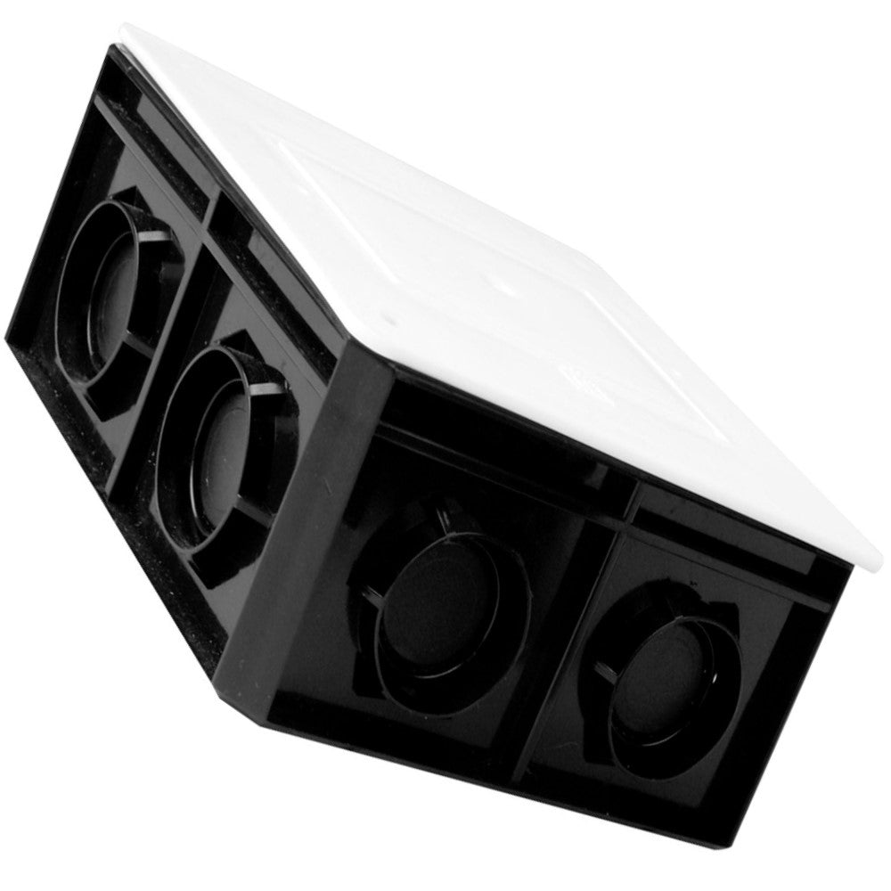 CAJA CUADRADA 3/4" CON TAPA POLIFLEX KP-CATA3460
