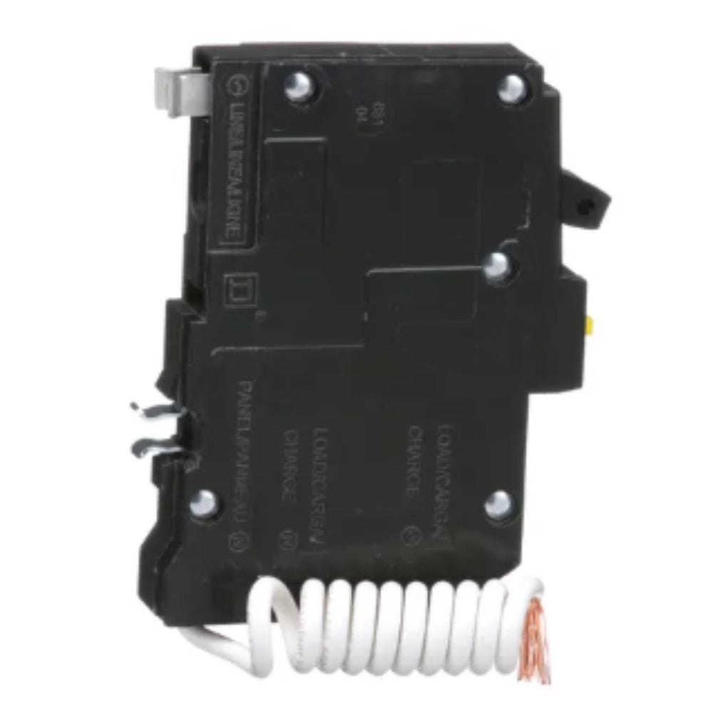 INTERRUPTOR TERMOMAGNETICO QO115GFI 1X15A 6MA GFI PGTAIL ENCHUFABLE 10KA SCHNEIDER ELECTRIC *** OFRECER BTP1C15R6 ***