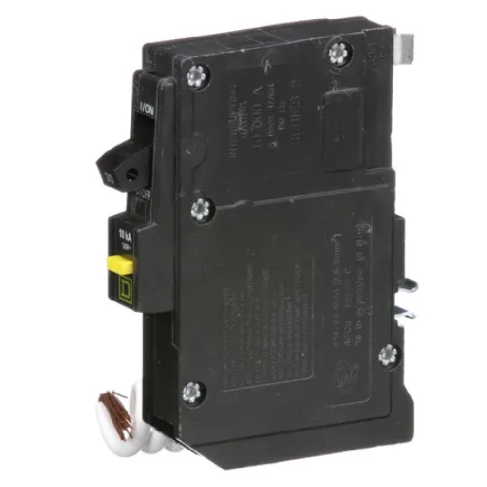 INTERRUPTOR TERMOMAGNETICO QO130GFI 1X30A ENCHUFABLE 10KA 120V 6MA GFI PGTAIL SCHNEIDER ELECTRIC *** OFRECER BTP1C30R6 ***