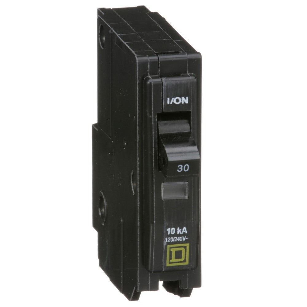 INTERRUPTOR TERMOMAGNETICO QO130 1X30A ENCHUFABLE 10KA 120/240V SCHNEIDER ELECTRIC *** OFRECER BTN1/30 O MX:D130EE ***