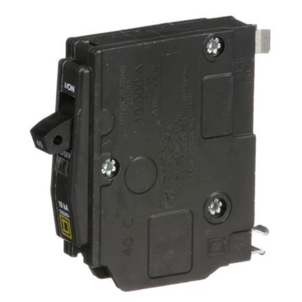 INTERRUPTOR TERMOMAGNETICO QO140 1X40A ENCHUFABLE 10KA 120/240V SCHNEIDER ELECTRIC *** OFRECER BTN1/40 O MX:D140EE ***