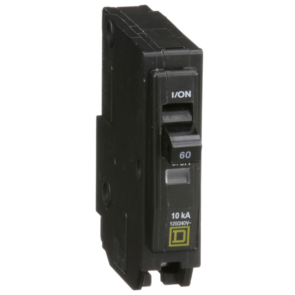 INTERRUPTOR TERMOMAGNETICO QO160 1X60A ENCHUFABLE 10KA 120V/240 SCHNEIDER ELECTRIC *** OFRECER BTN1/60 O MX:D160EE ***