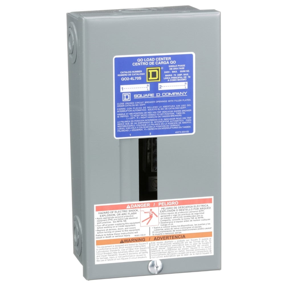 C. CARGA 1F-3H QO24L70S 2P/70A. ZAP.PRINC. SOBREPONER SQD. *** OFRECER CCS-2-100 ***