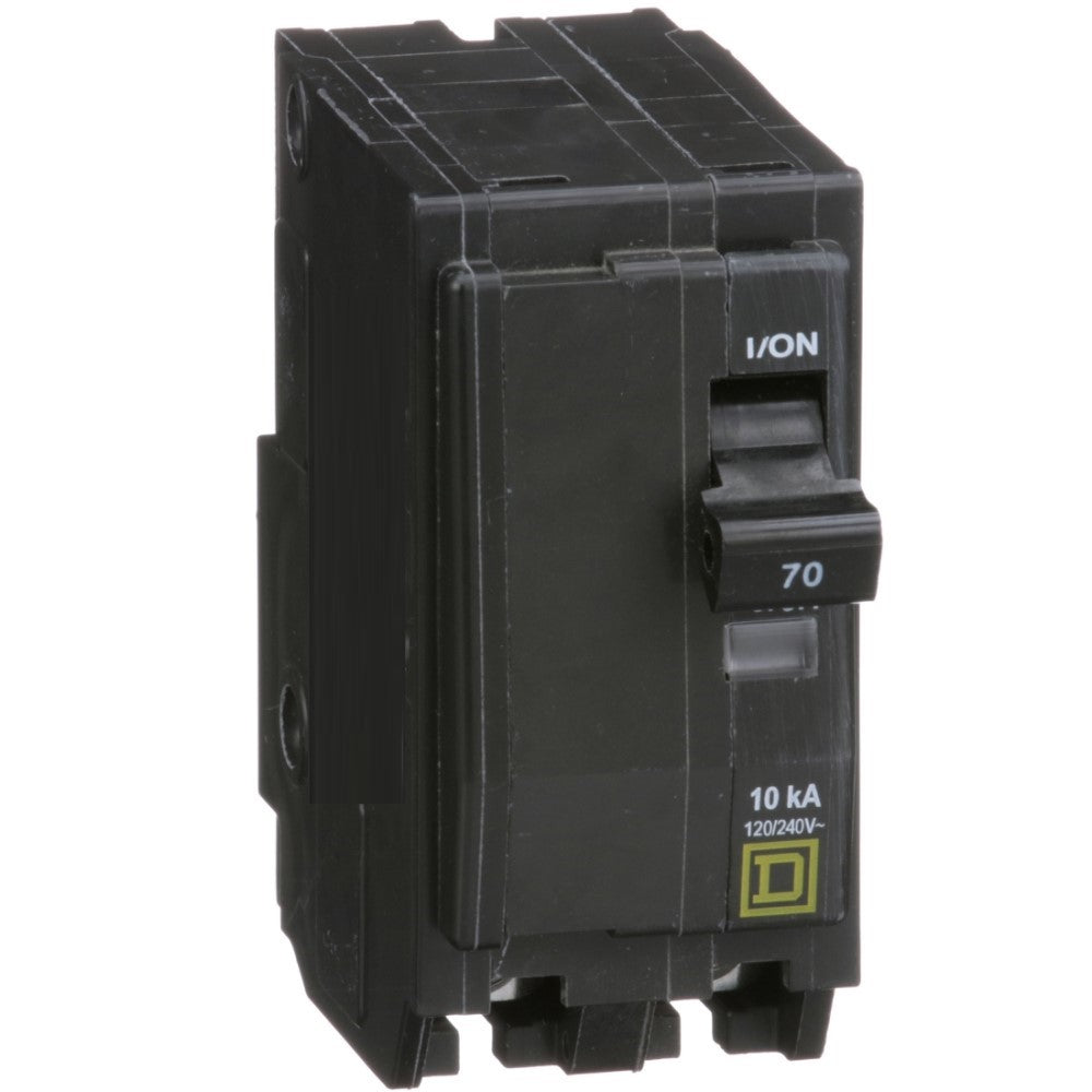 INTERRUPTOR TERMOMAGNETICO QO270 2X70A ENCHUFABLE 10KA 120-240V SCHNEIDER ELECTRIC *** OFRECER BTN2/70 ***