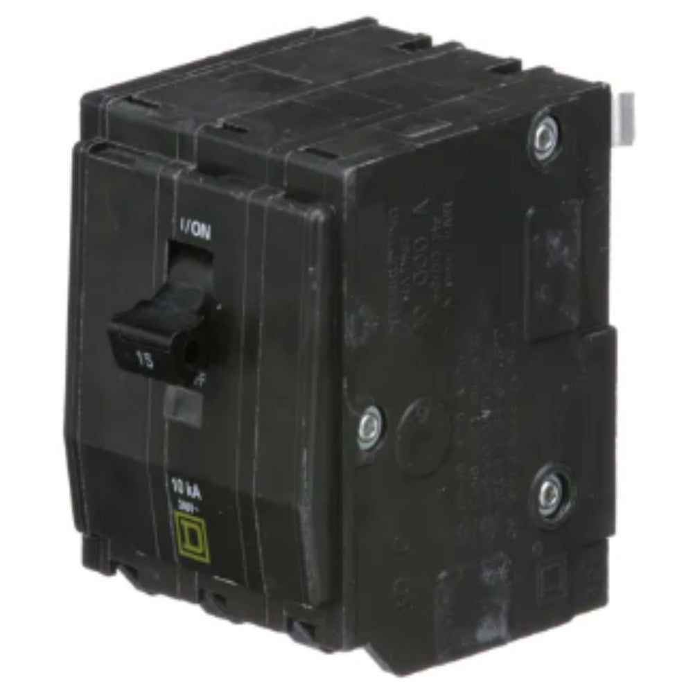 INTERRUPTOR TERMOMAGNETICO QO315 3X15A ENCHUFABLE 10KA 120-240V SCHNEIDER ELECTRIC *** OFRECER BTN3/15 ***