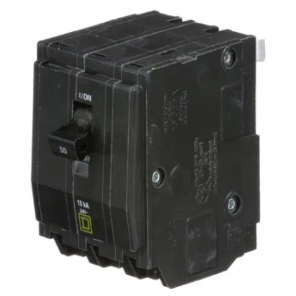 INTERRUPTOR TERMOMAGNETICO QO350 3X50A ENCHUFABLE 10KA 240V SCHNEIDER ELECTRIC *** OFRECER BTN3/50 ***
